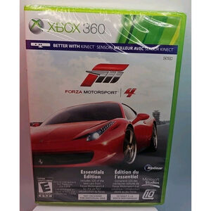 Forza Motorsport 4: Essentials Edition (Microsoft Xbox 360, 2012) New Sealed